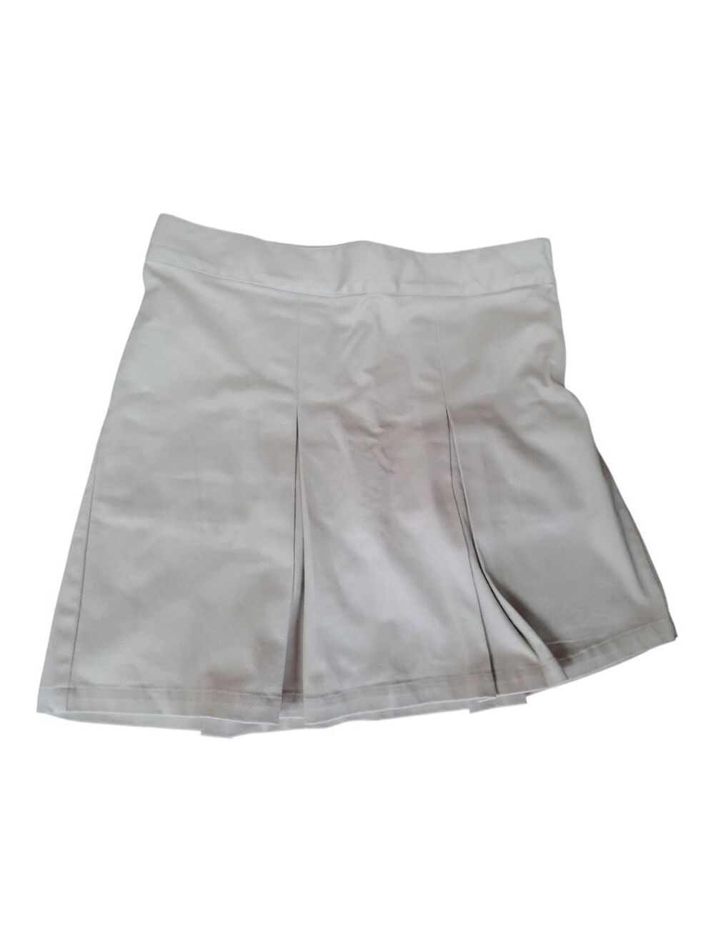 NWT Girls Cat & Jack 14 Plus Pleated Khaki Skirt